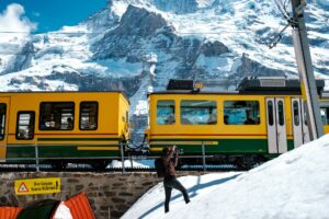 Grindelwald-Wengen train à crémaillère
